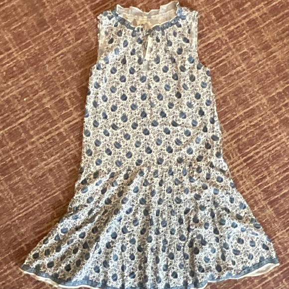 NWT Max Studio Blue and White Sleeveless Sundress Size Small - Picture 1 of 11
